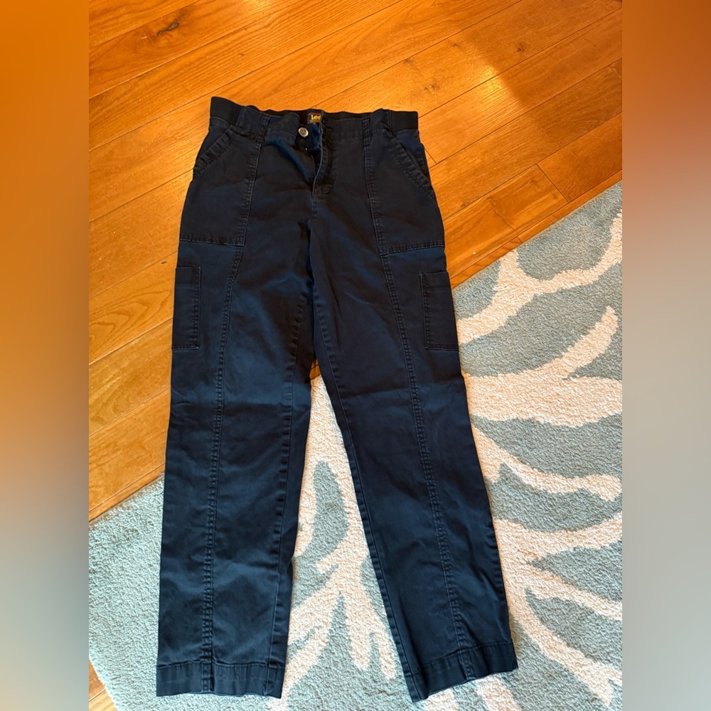 Lee Black Cargo Pants